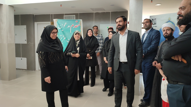 بازدید دکتر ترکمان اسدی معاون بهداشتی دانشگاه علوم پزشکی همدان از  مرکز بهداشت شهرستان درگزین